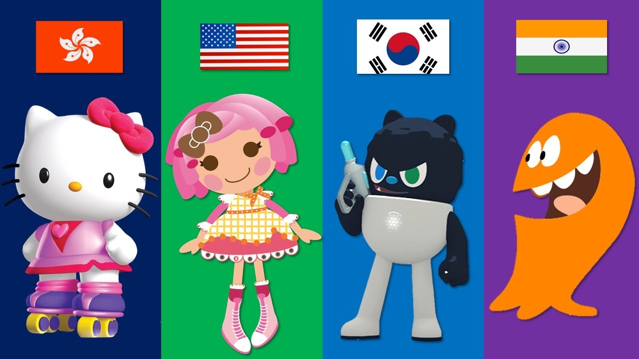 Cartoons From Different Countries | Pt.19