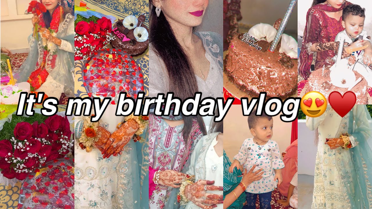 Yehh🥳😍 it's my birthday💐💞🍰|Mere in-law aaye ghar🥹|Outfit of the day👚 gift's from my fiance♥️🤌🏻