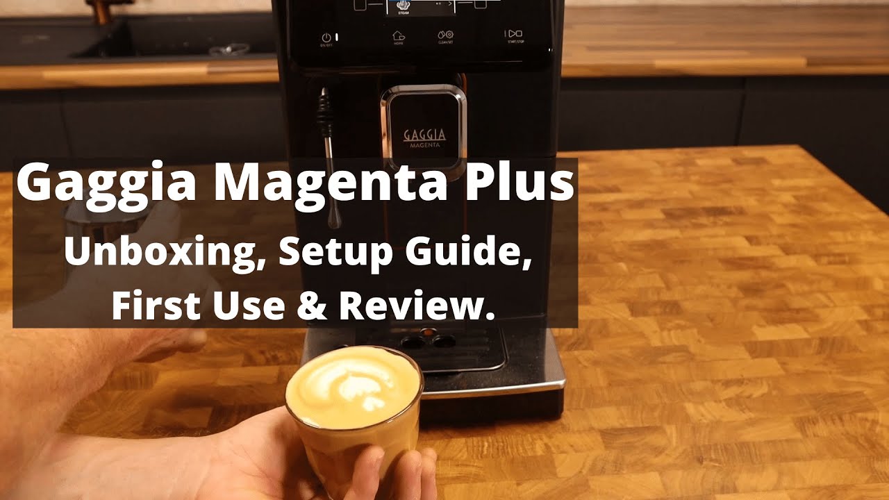 Gaggia Magenta Plus Review + Unboxing, Setup Guide & First Use.