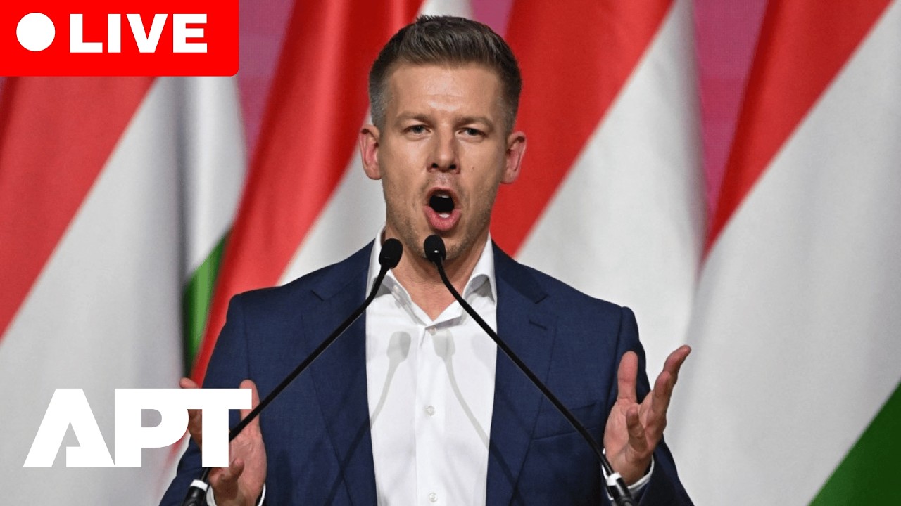 LIVE: Hungary Opposition Leader P&eacute;ter Magyar Rallies in Budapest Ahead of April Election | APT