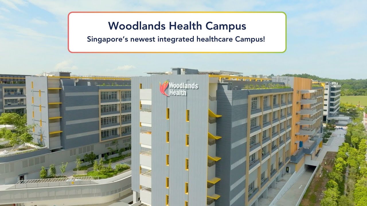 New integrated healthcare campus in Woodlands, Singapore.