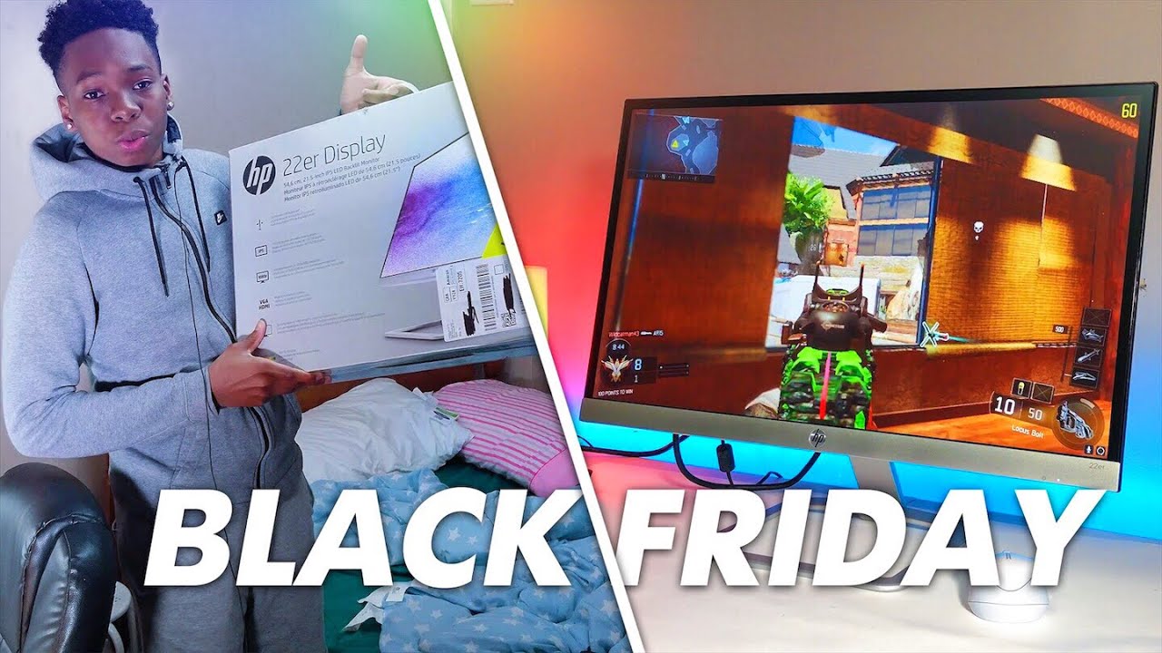 HP 22er 21.5-inch Monitor Review - BLACK FRIDAY DEAL!! $100