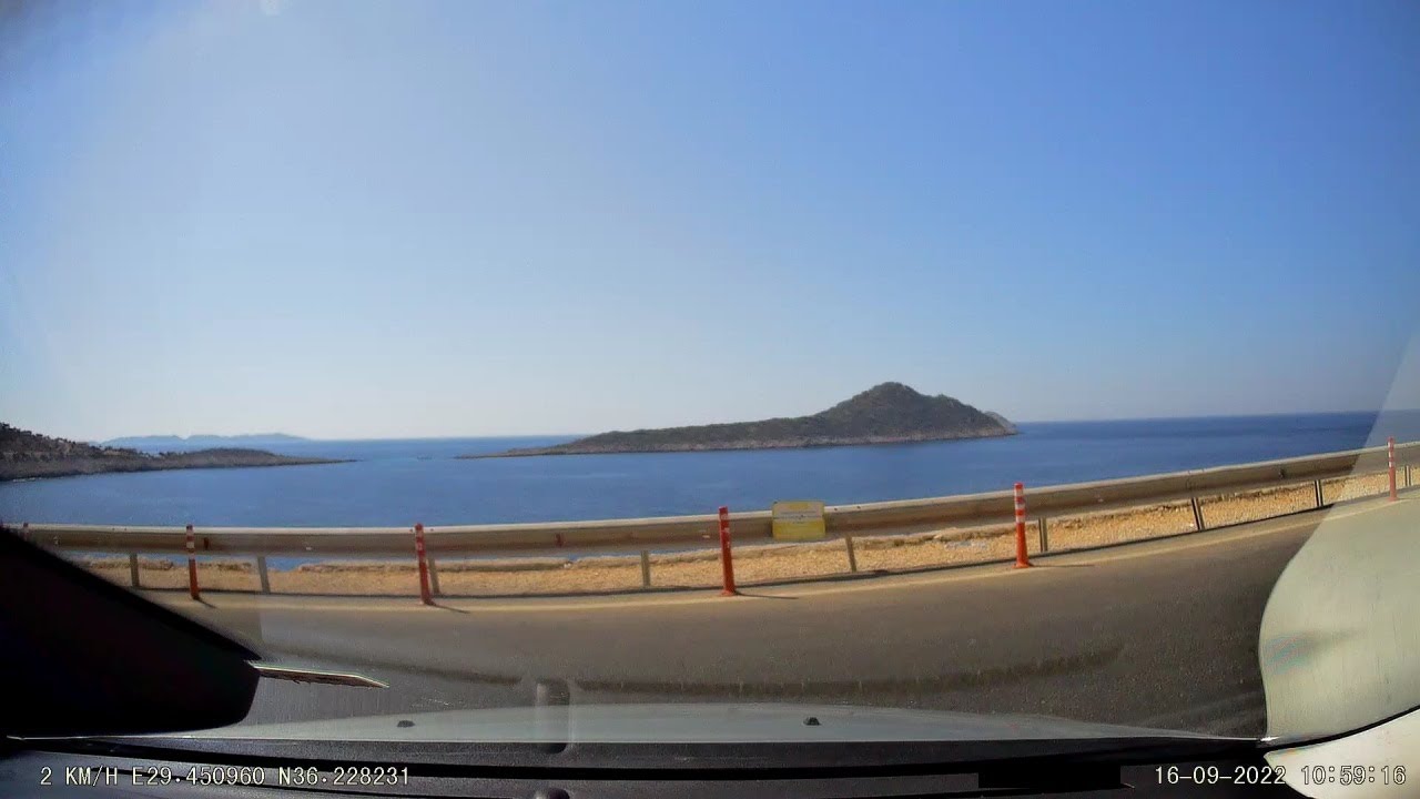 Kaputaş - Kaş - Ağullu - Elmalı - Korkuteli - Uğurlu - Burdur Yolu