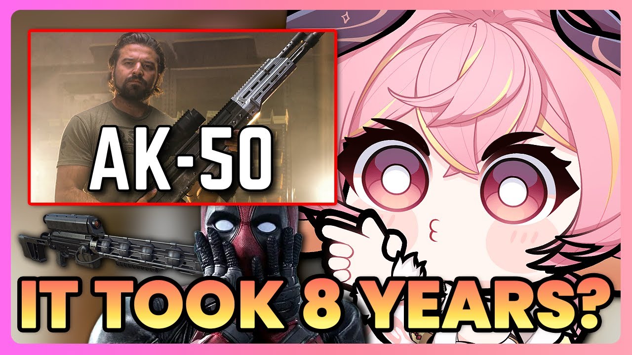 Vtuber REACTS to an AK-50 be made into Reality | Brandon Herrera Reaction