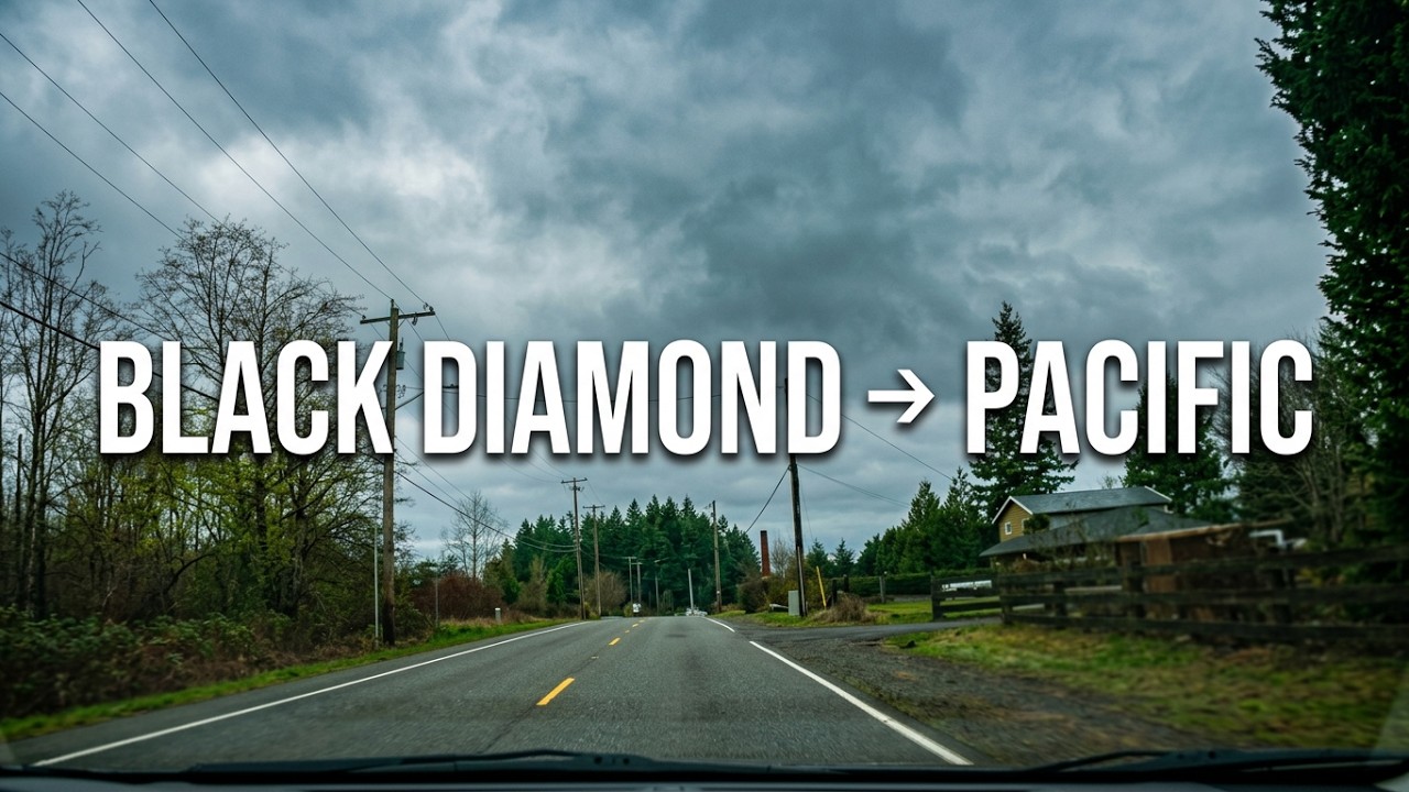 Driving Black Diamond → Pacific (WA) | Dashcam Video (01/15/2026)