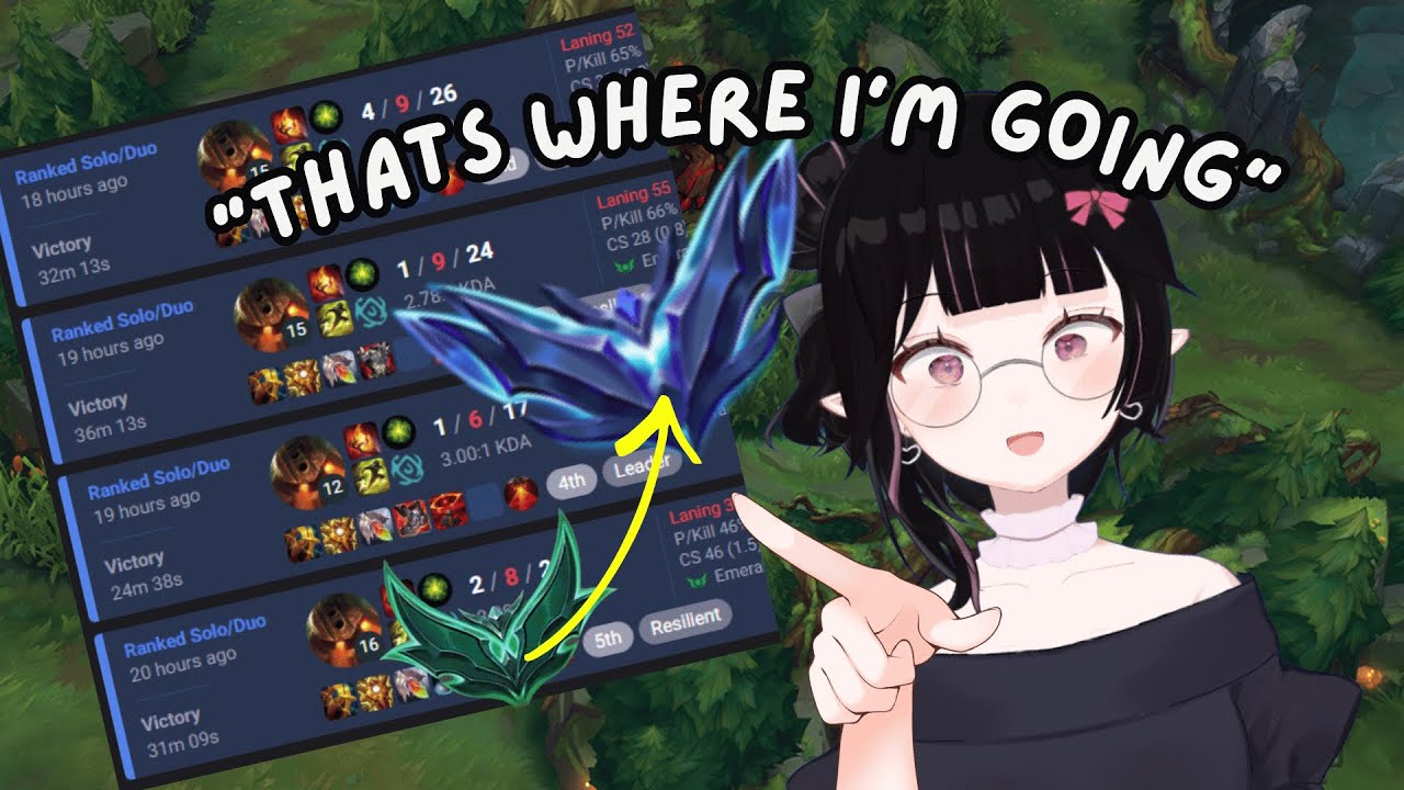 [EN VT]✧˖°Last League Ranked Push before 2026!