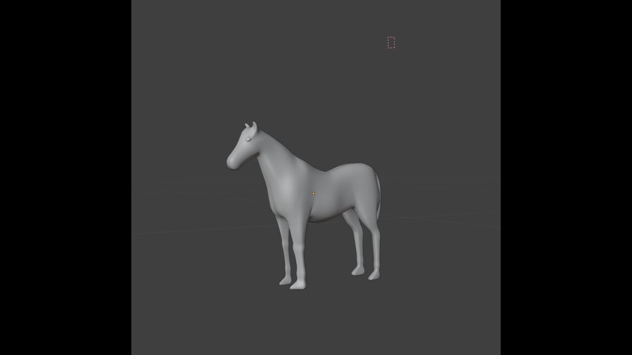 Blender da At tasarımı