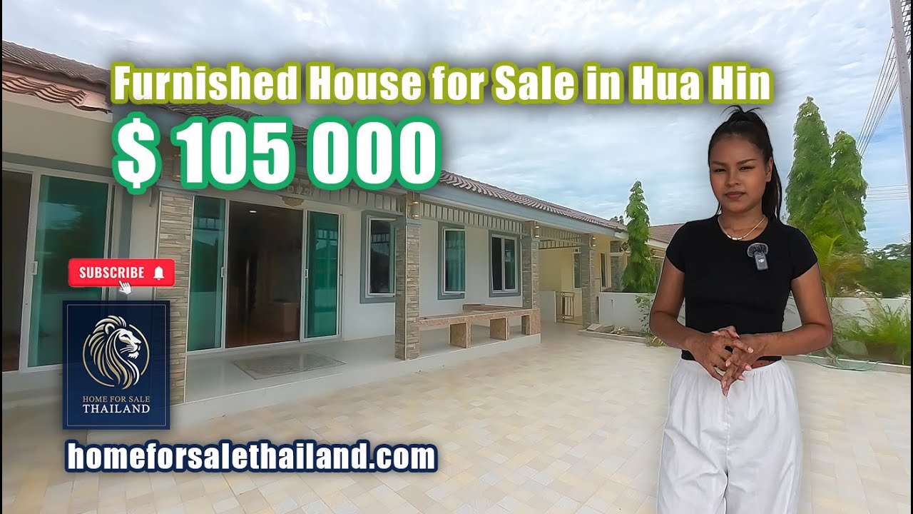 Furnished House for Sale in Hua Hin | Only 3,800,000 Baht | Home For Sale Thailand