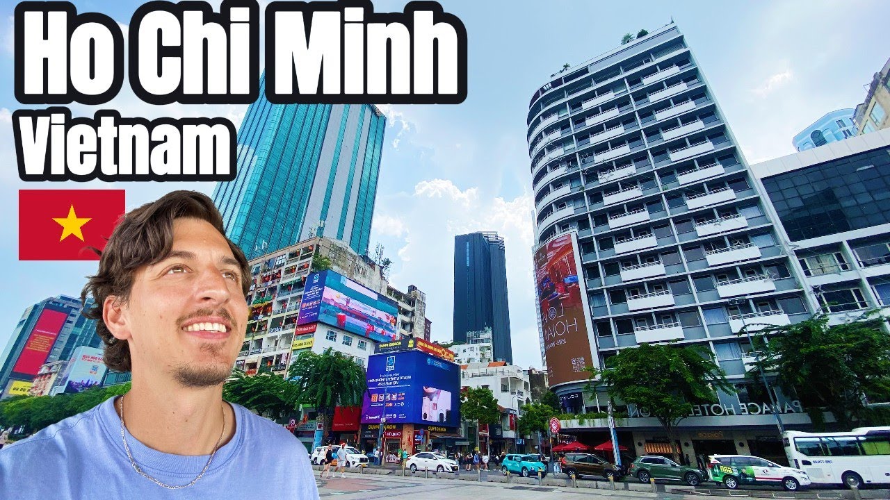 FIRST TIME in Ho Chi Minh City Vietnam 🇻🇳 (This place is NUTS!)