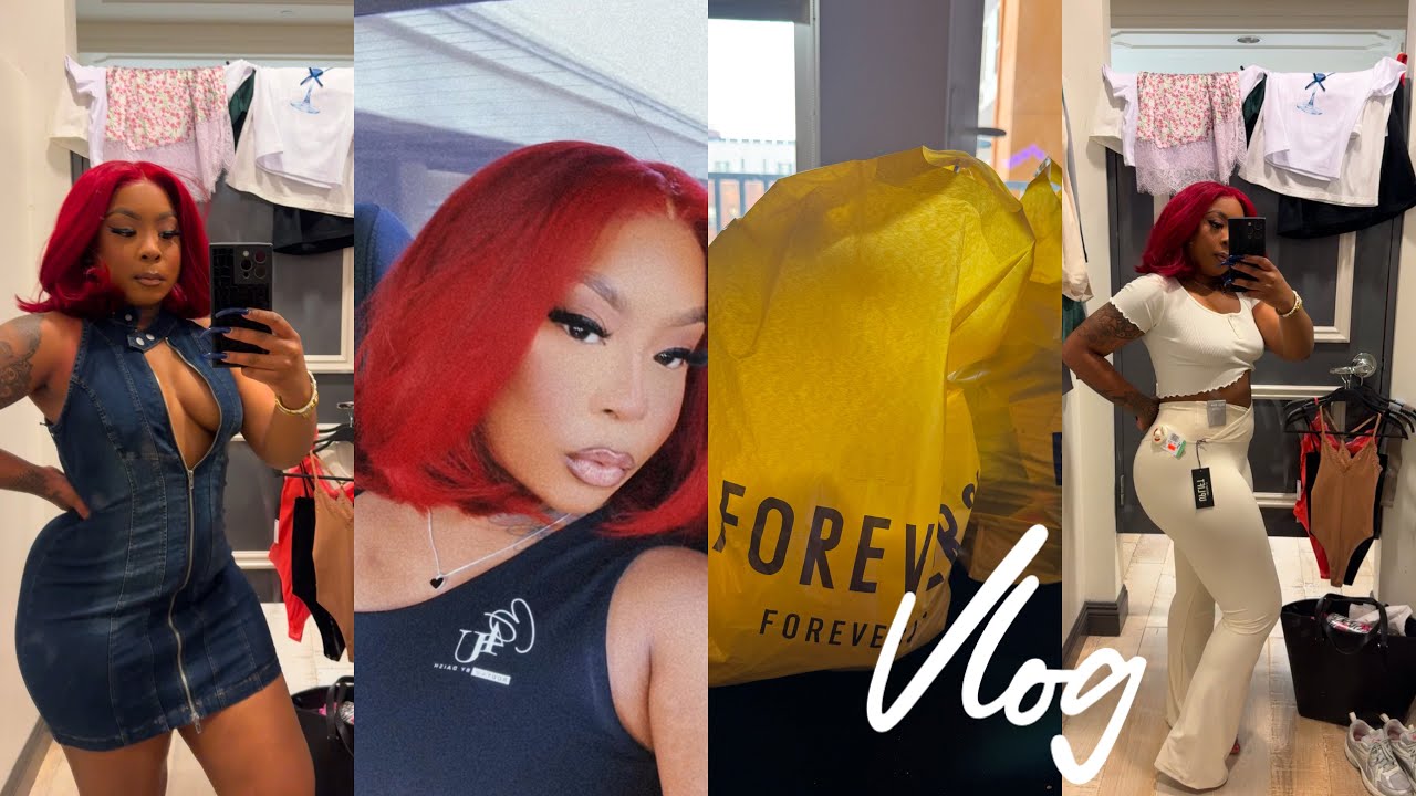 VLOG | Wine Down w/ Me | Retail Therapy | Let's Catch Forever 21 Closing Sale!! | Haul + more