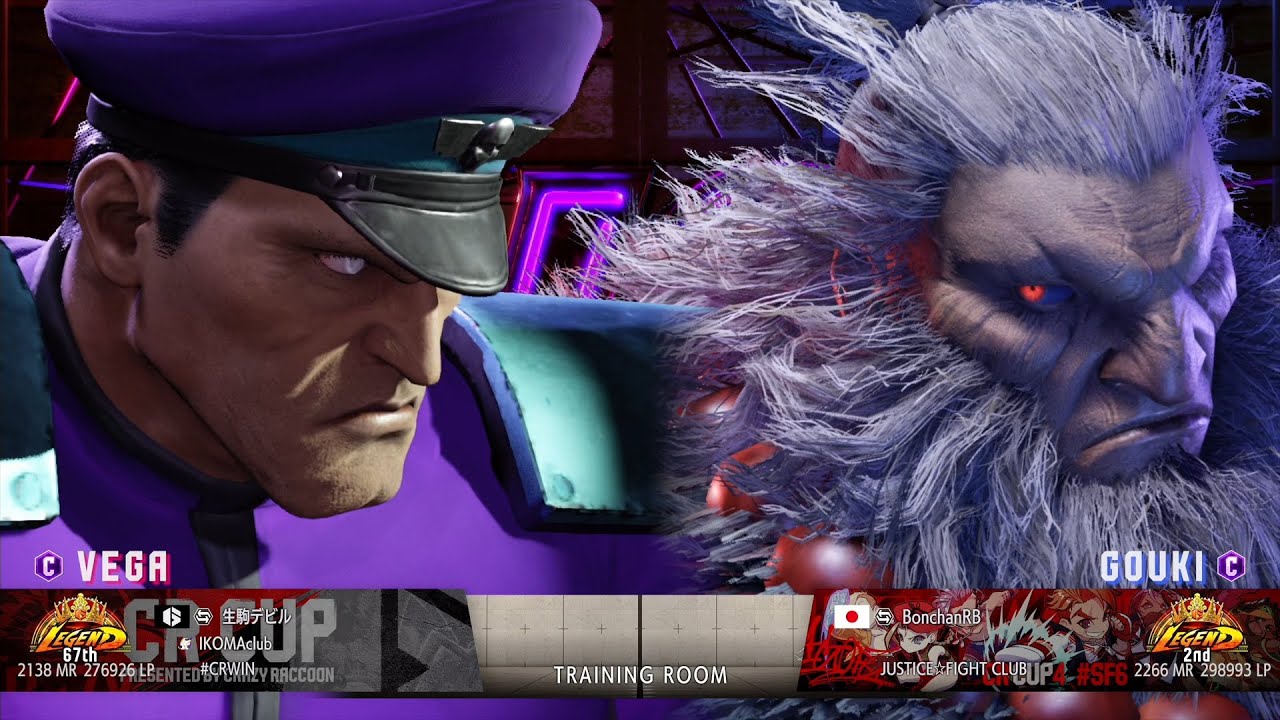 Dogura (Bison) vs Bonchan (Akuma)：どぐら（ベガ）vs ボンちゃん（豪鬼）