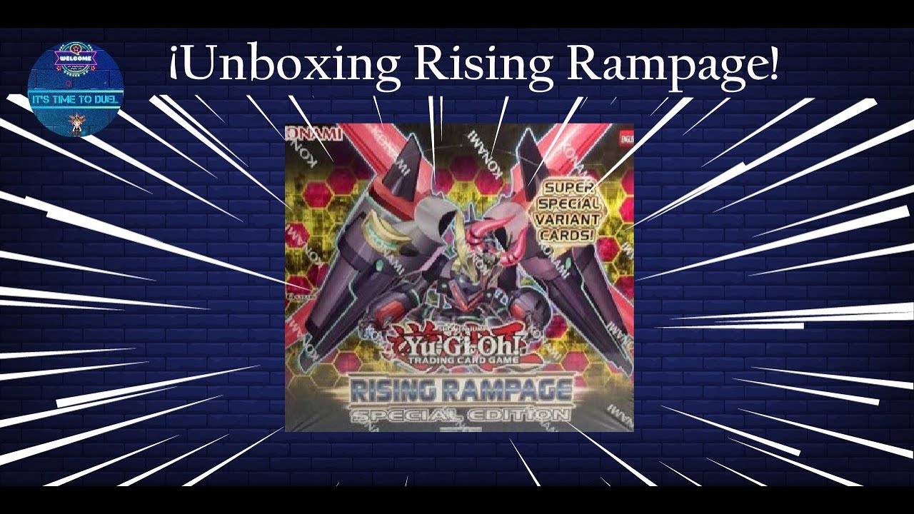 Unboxing Rising Rampage Special Edition - Yugioh. Nos Sale Secret Rare.