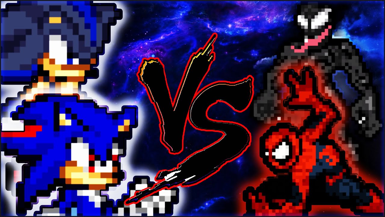Shadic Sonow vs Spider-Man Venom In Mugen