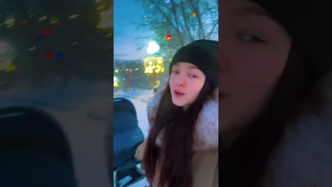 12.01.2024 первая прогулка 🩵👶🏻