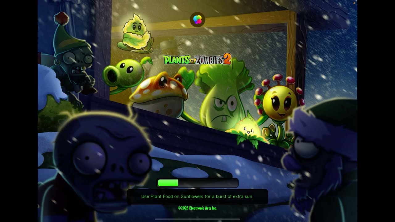 Playing plants versus zombies ￼😊