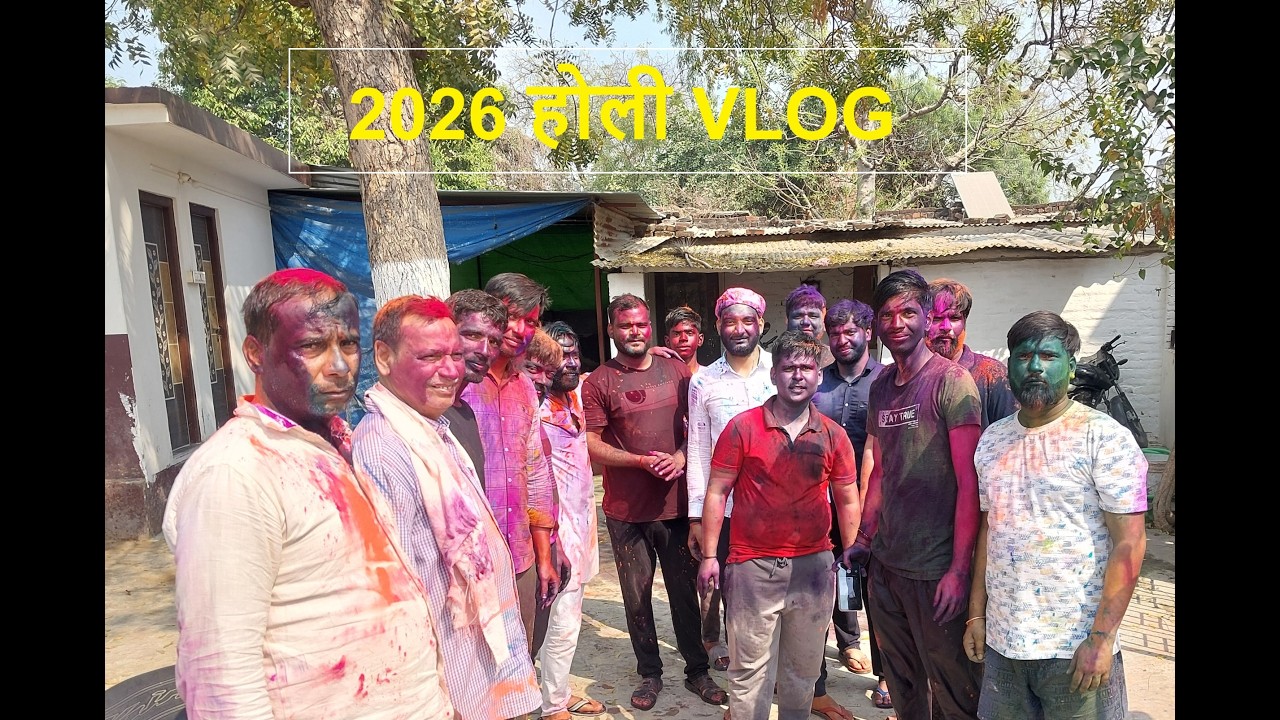 UPDATED 2026 Holi Vlog