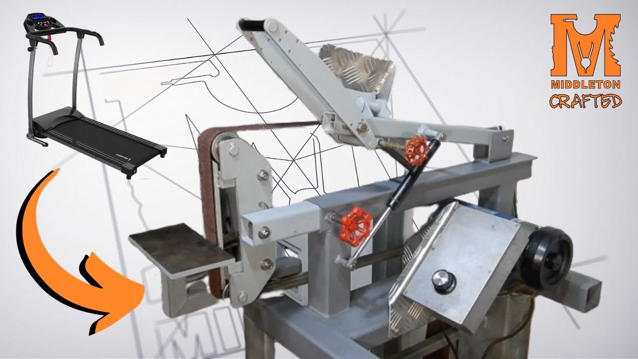 AMAZING !!  Don't throw away your old treadmill! Build a 2