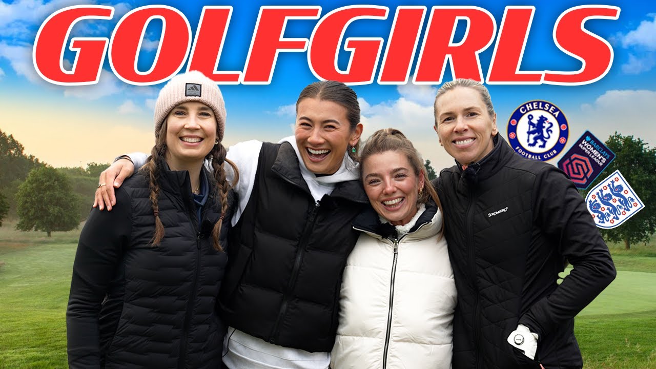 GOLF GIRLS ft. Ex England Goal Keeper  ⛳⚽ | Golf Girls&nbsp;Episode&nbsp;16