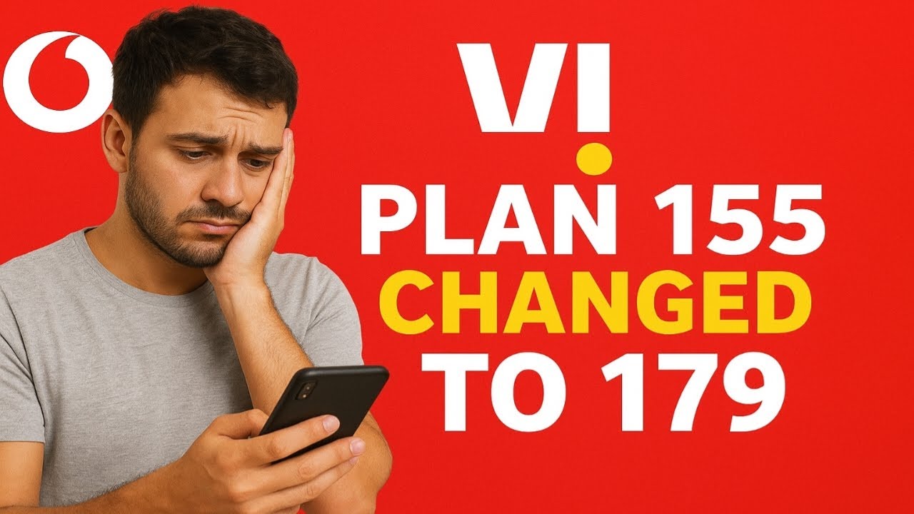 Vodafone Vi 155 Plan Discontinued &ndash; New 179 Validity Recharge Explained | Vodafone Validity Recharge