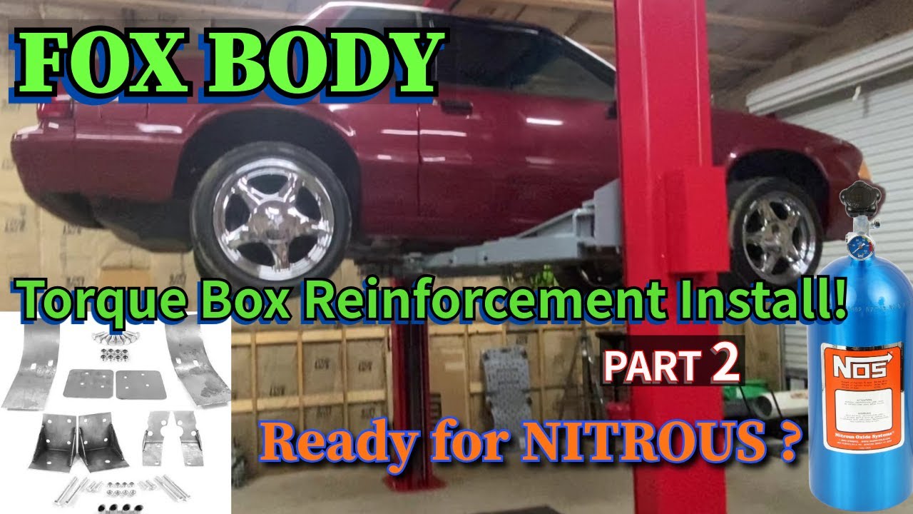 Установка усилителя коробки передач Wild Strawberry 92 Coupe Torque Box ЧАСТЬ 2. Fox Body Mustang...