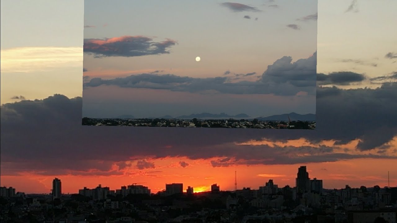 Neste vídeo não fiz narrativa, pois as imagens por si só são explicativas, sunset e moonrise.