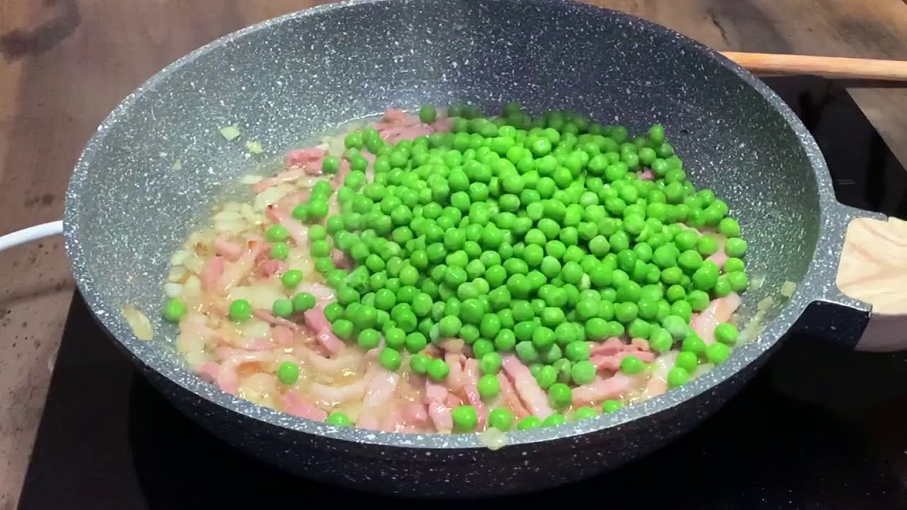 FUSILLI CU BACON ȘI MAZĂRE:REȚETĂ COLORATĂ ȘI AROMATĂ // MICKY'S FOOD