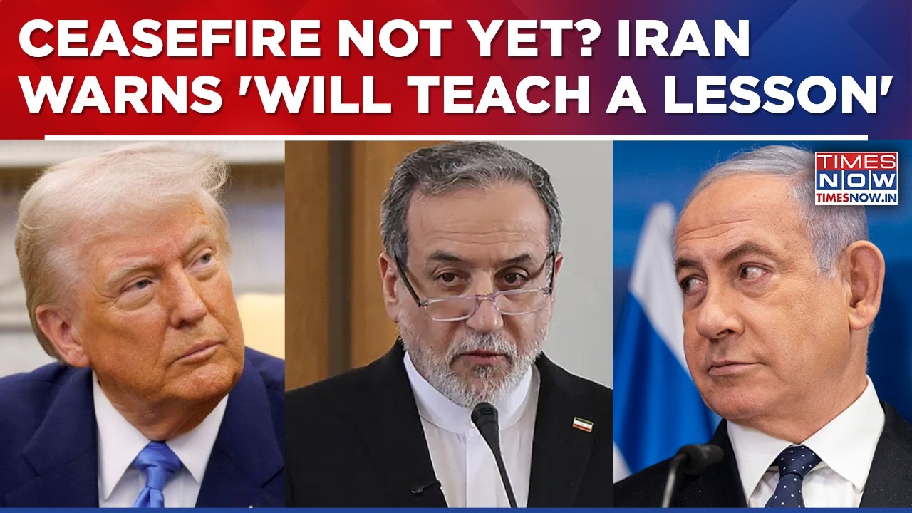 Rejecting Ceasefire Claims, Iran Issues 'Will Teach A Lesson' Threat As Middle East Conflict Widens