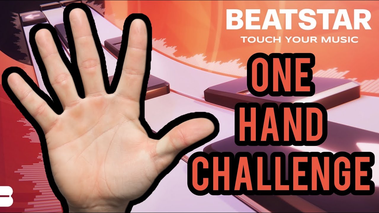Can I complete an EXTREME difficult song with ONE HAND on Beatstar?