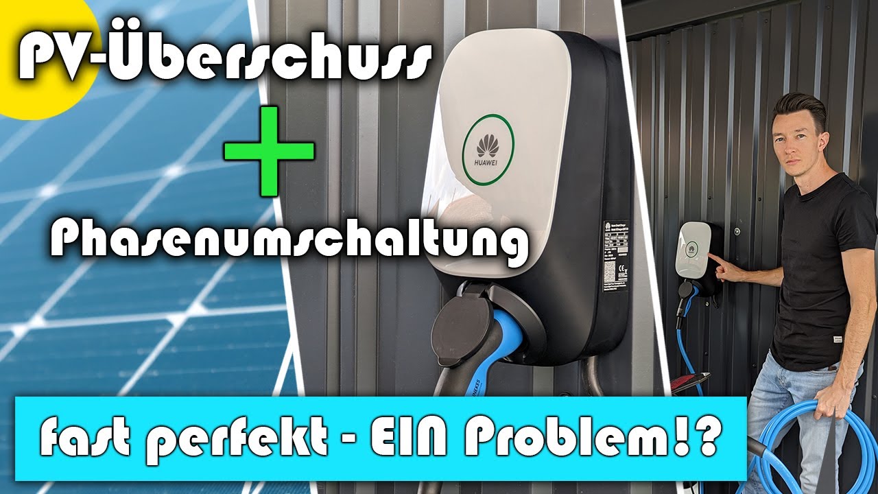Huawei Wallbox Inbetriebnahme & Erfahrung - Wallbox mit PV Überschussladen