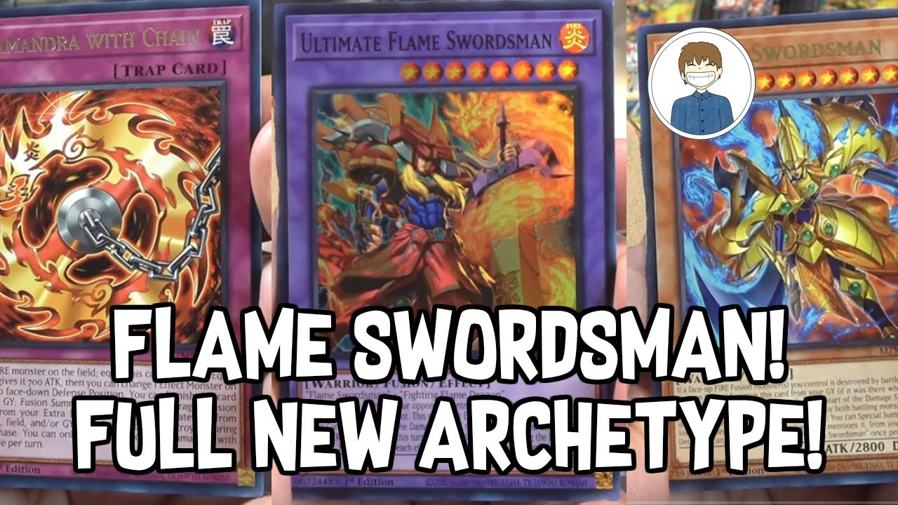 10 NEW FLAME SWORDSMAN CARDS! FULL ON ARCHETYPE! Yu-Gi-Oh!