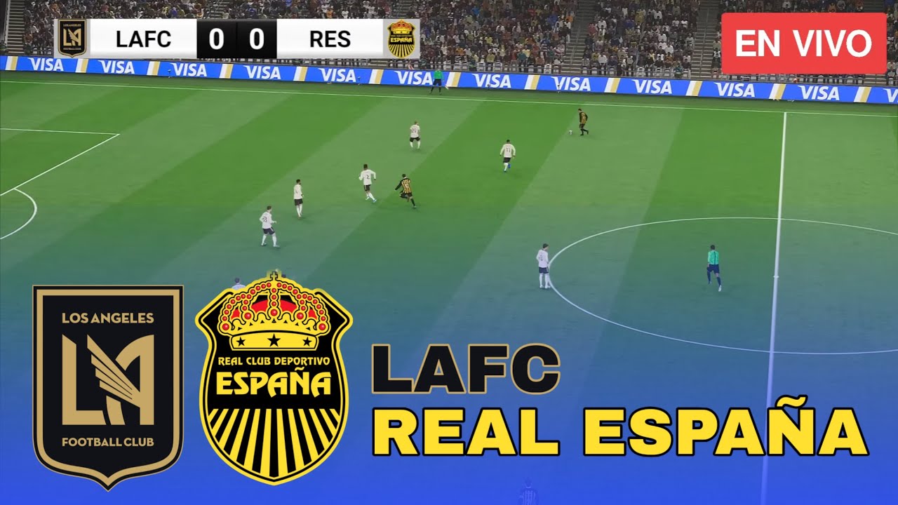 LAFC vs Real España LIVE🔴 Concacaf Champions Cup 2026 Match TODAY Simulation PES 21