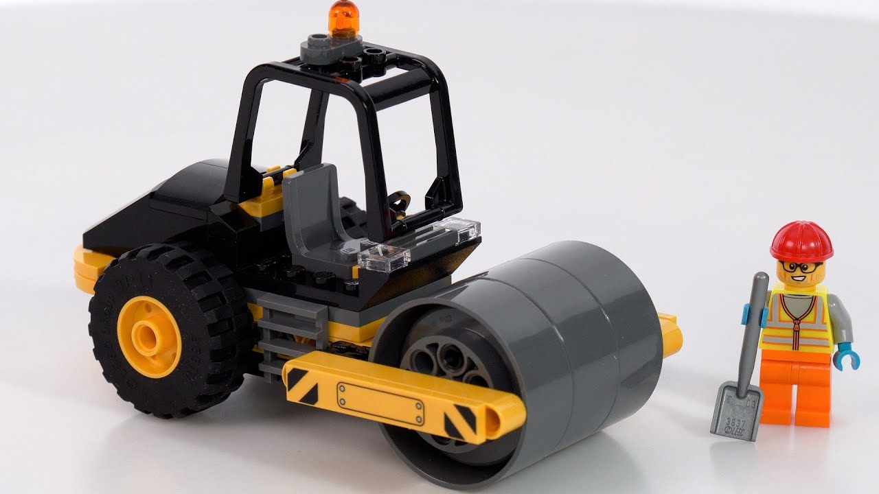 LEGO City 2024 Construction Steamroller 60401 quick review!