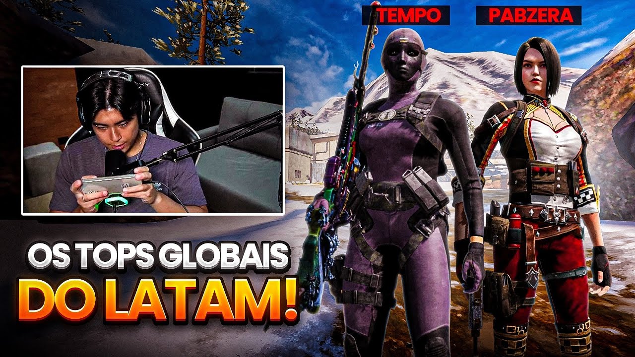ENFRENTAMOS OS TOP GLOBAIS DO LATAM NO COD MOBILE!