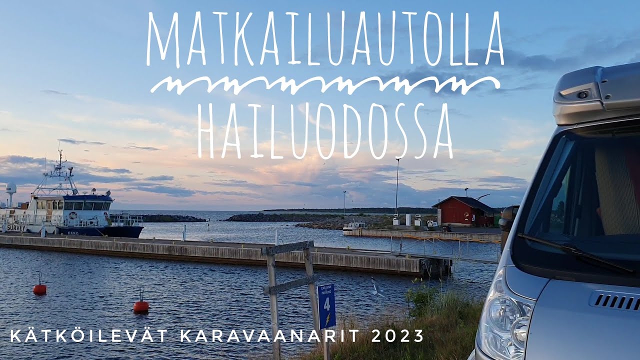 Matkailuauto | Hailuoto | Marjaniemi | Matkaparkki | Majakka | Karavaanari | Geokätköily