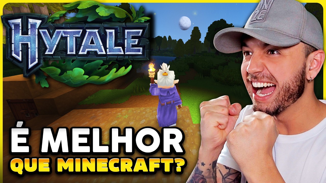 HYTALE É O "MATADOR DE MINECRAFT" ? - A Espera Valeu a Pena? GAMEPLAY SINSERA