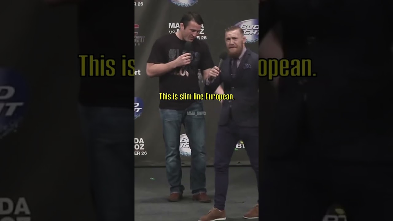 Conor McGregor and Chael Sonnen Roasting Each Other: 