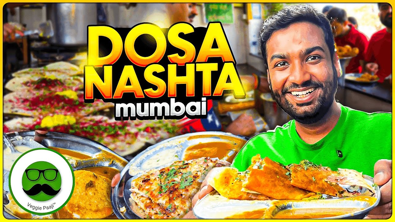 Navi Mumbai Breakfast Special | Shree Ganesh Dosa Airoli | Veggie Paaji