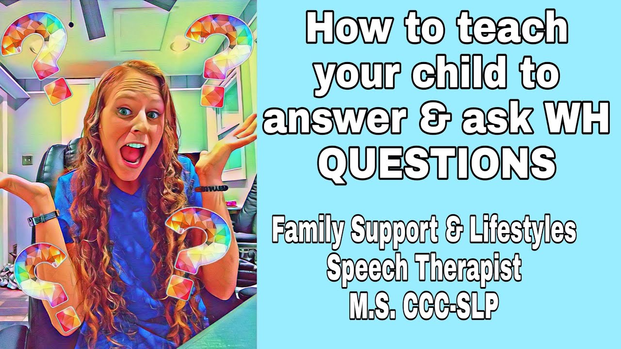 Teach your child to ASK & ANSWER WH QUESTIONS from a Speech Therapist: HOW TO GET FREE BOOKS MONTHLY
