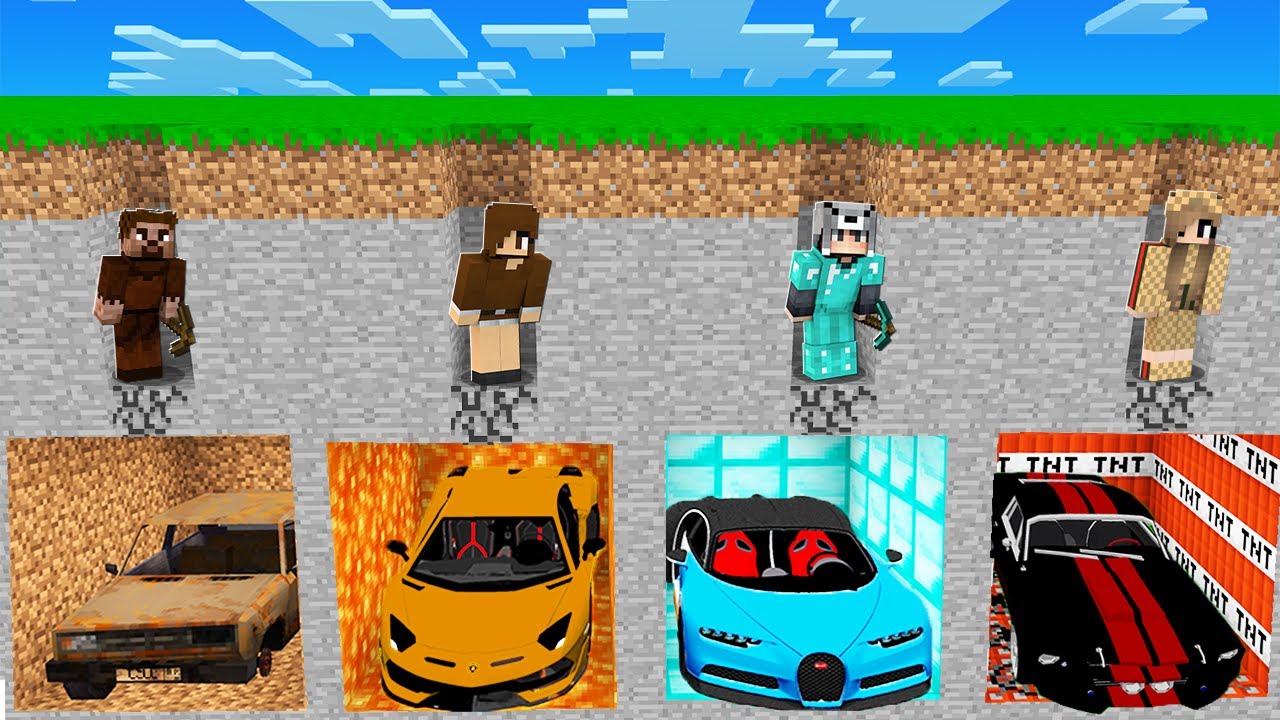 YANLIŞ ARABA &Ccedil;UKURUNU SE&Ccedil;ERSEN &Ouml;L&Uuml;RS&Uuml;N 😱 - Minecraft
