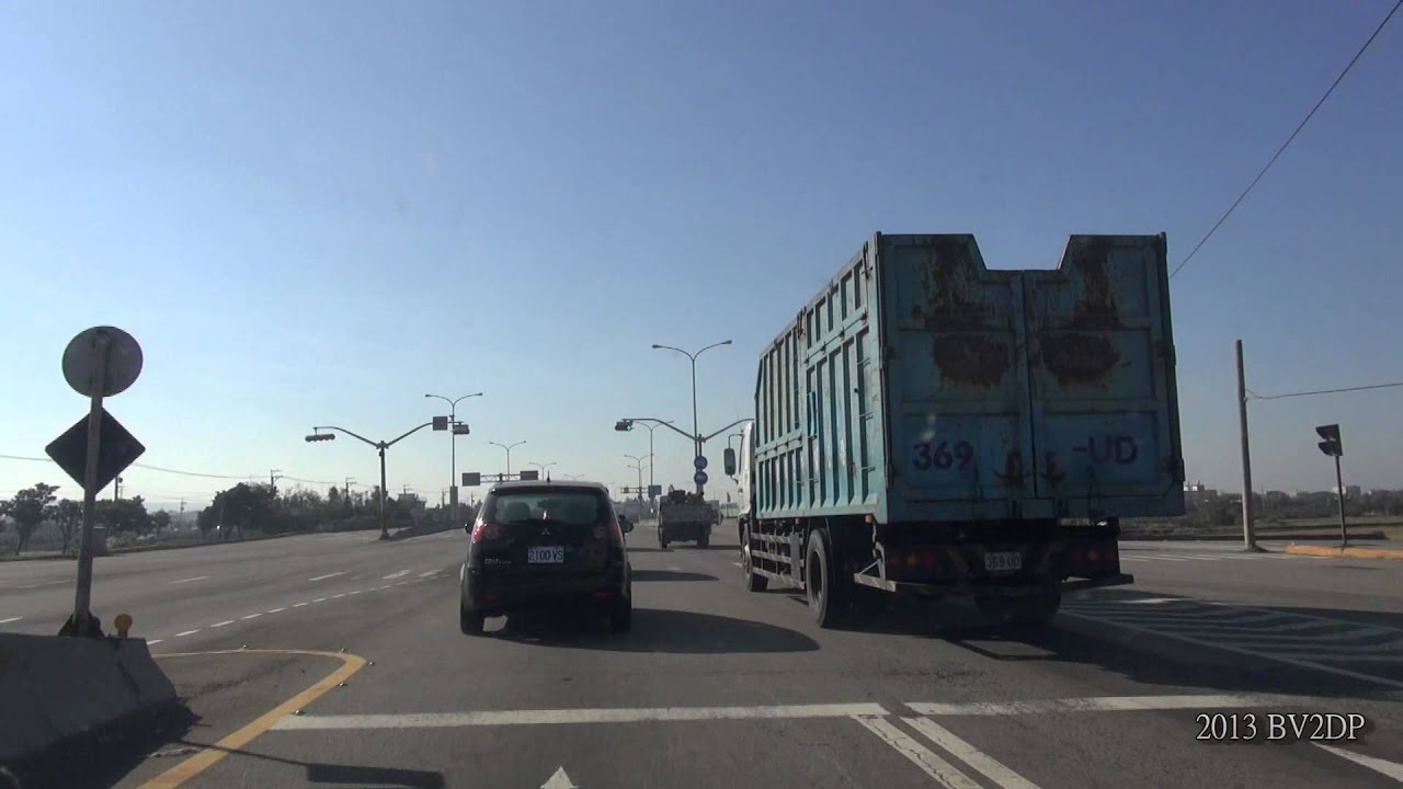 省道 台61甲 台61 快速公路 八里 - 台南 路程景 部分路段 銜接 台17線 台1線