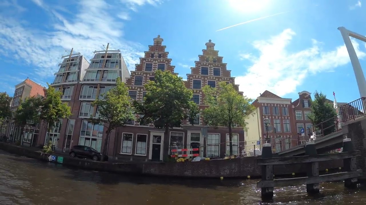 Rondje Haarlem per boot, aug  2024