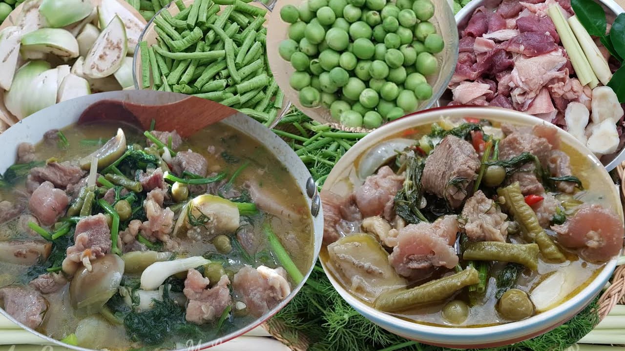 วิธีทำอ่อมเอ็นวัว ของลาวฝั่งโขง ອ່ອມເອັນງົວແຊບ
