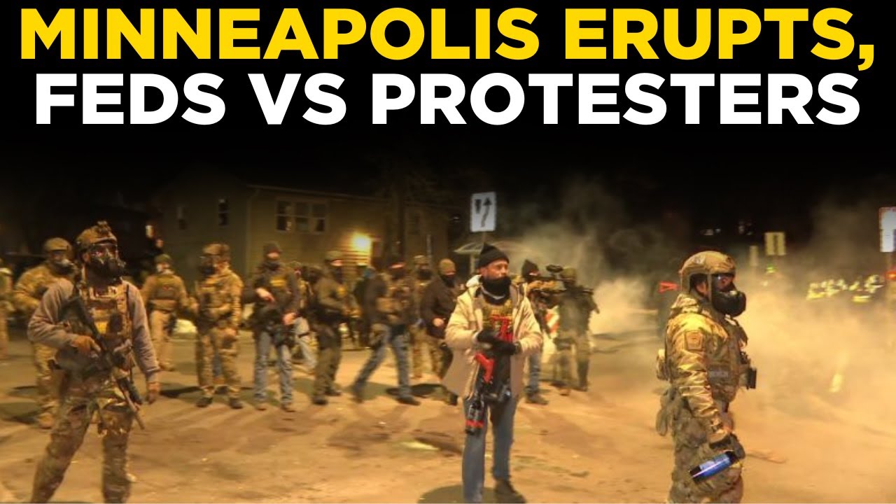 MINNEAPOLIS STANDOFF LIVE | Federal Agents Clash With Protesters Over 'Operation Metro Surge'