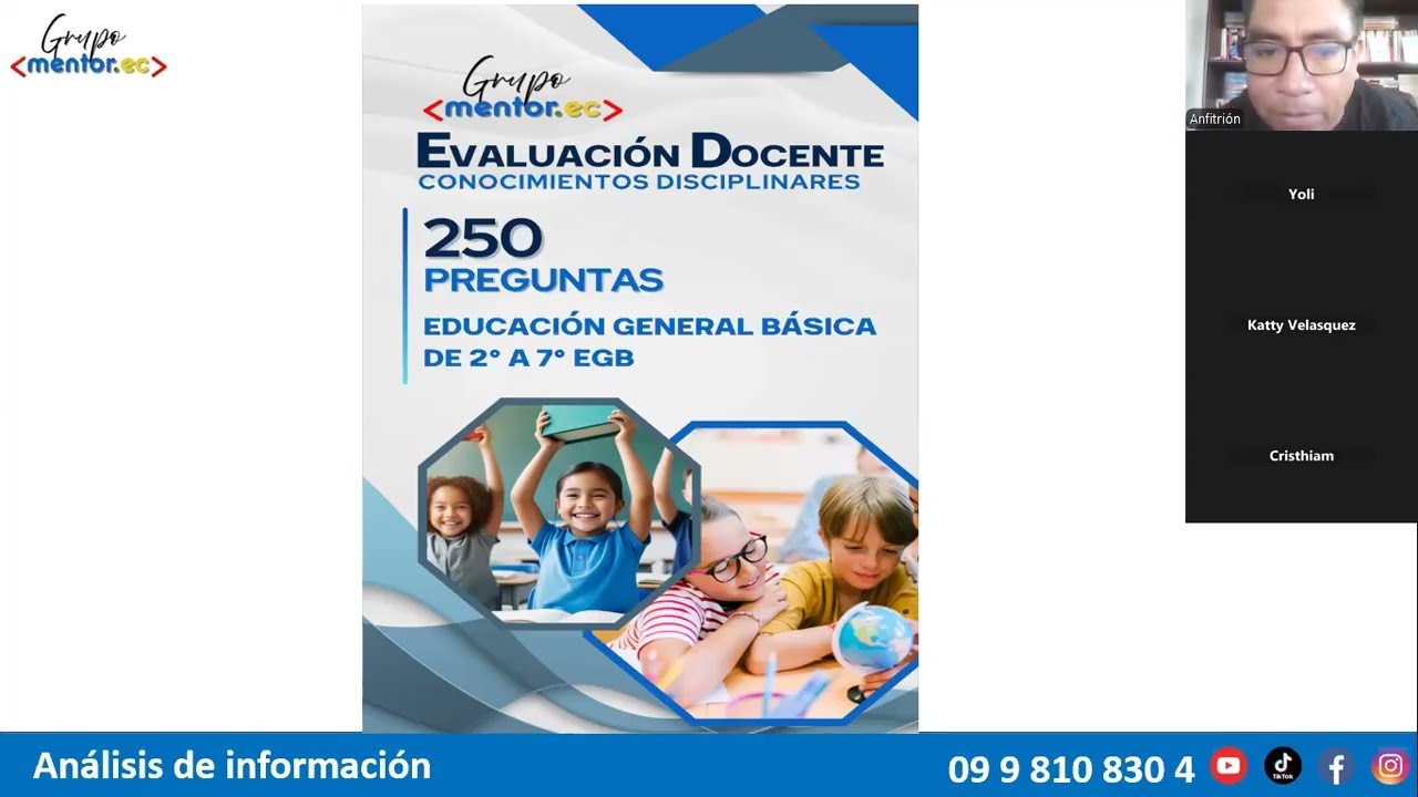 👨🏫 Semana 13: Analisis del documento   Estándares de calidad   Docente