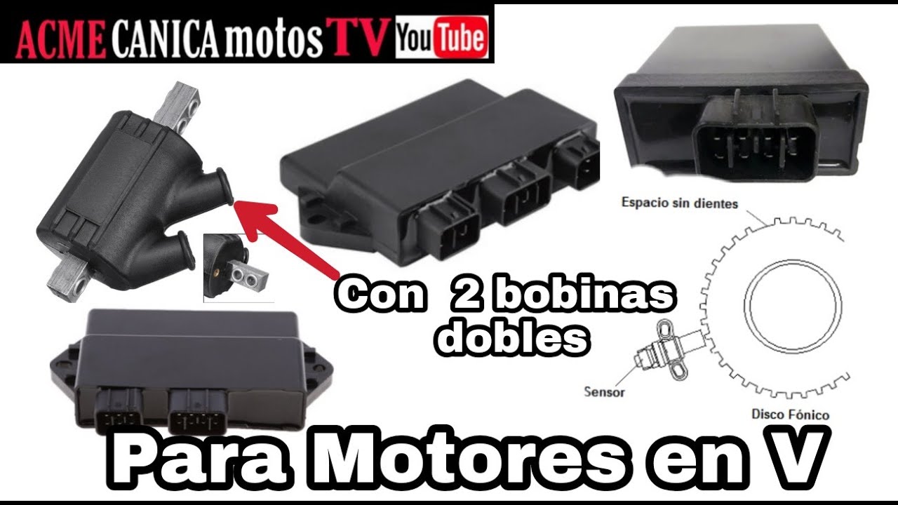 (No apto para principiantes) Como instalar DIFERENTES MODULOS de encendido para MOTOS EN V