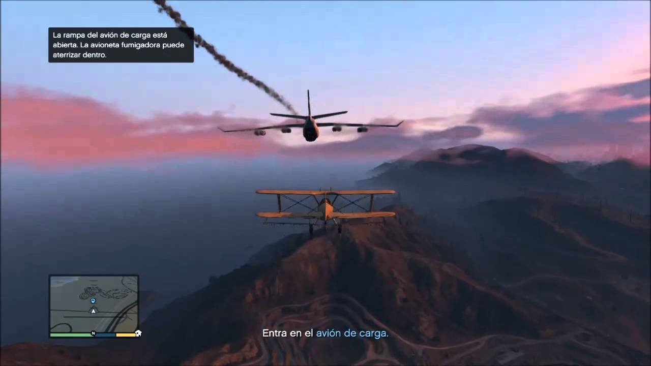 GTA 5 Modo Historia Mision 39 Leves turbulencias