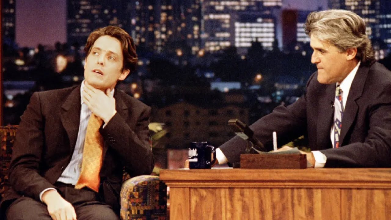 Hugh Grant on The Tonight Show with Jay Leno 7/10/95
