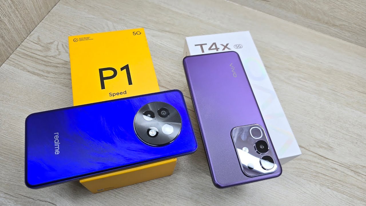 Vivo T4x 5G vs Realme P1 Speed 5G - Which Should You Buy ?
