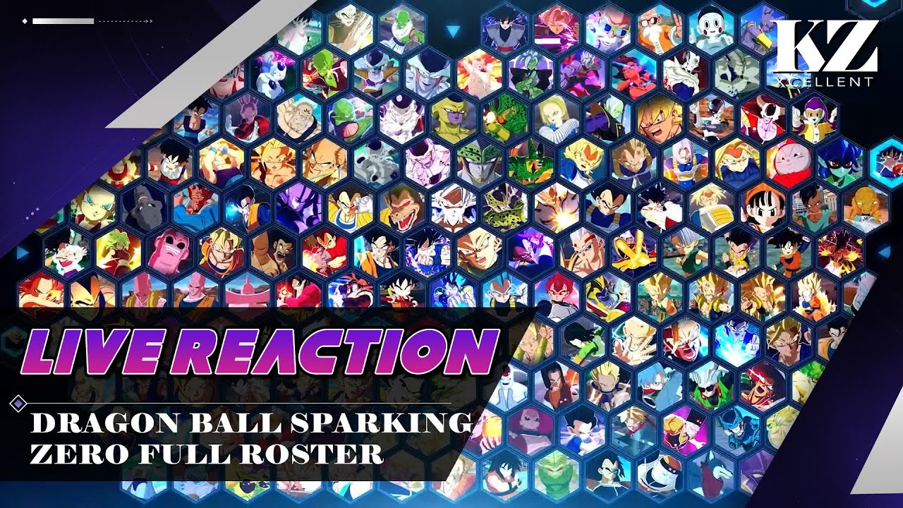 Reaction to the Dragon Ball Sparking Zero Full Roster Trailer