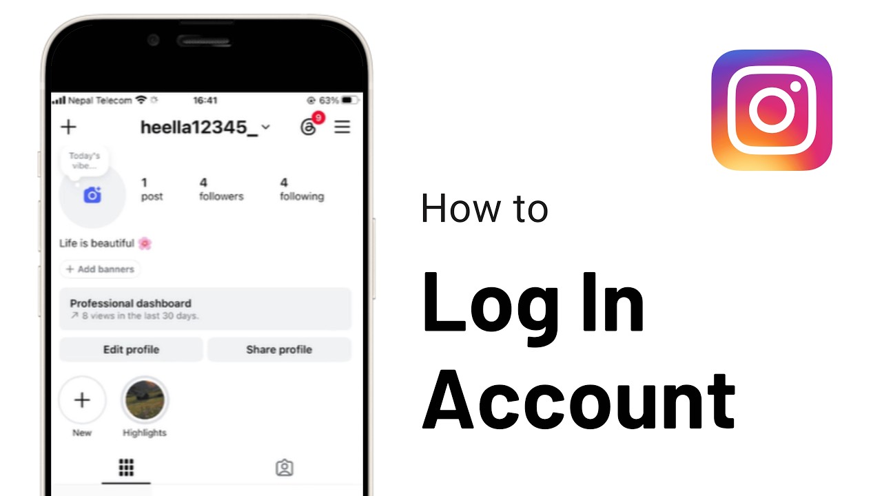How to Log In to Instagram Account on iPhone
